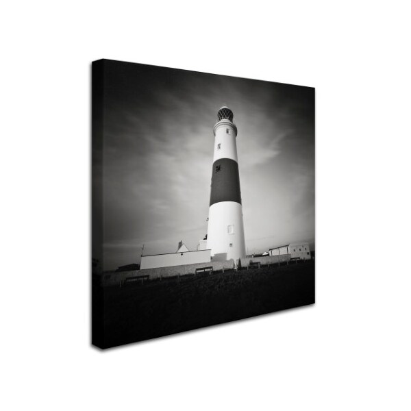 Rob Cherry 'Portland Bill Lighthouse' Canvas Art,35x35